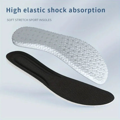 New Orthopedic Memory Foam Sport Insoles Shoes Sole Cushion Running Shock-Absorbant Breathable Deodorization EVA Soft Pad 2pcs