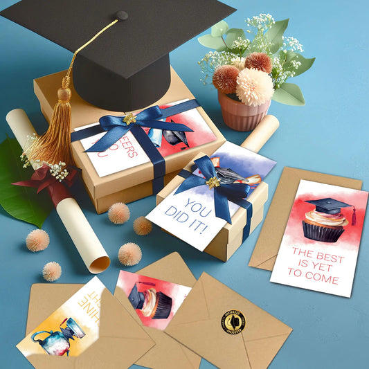 Graduation Cards 24PCS Money Holder 2024, Graduation Gift Cards with Envelopes,College Congratulations Graduat