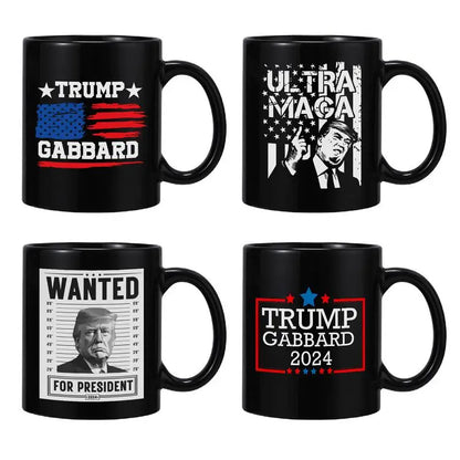 Donald Trump Supporter Ceramic Mug 2024 Assassination Cup Trump Shootings Makes Me Stronger Warrior Rally Coffee Mug USA 2024